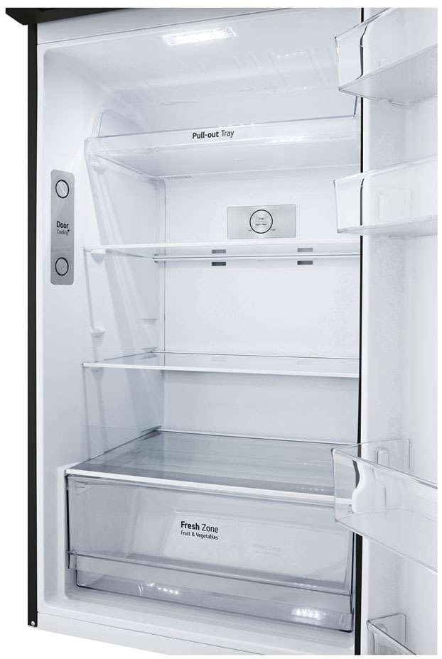 LG 395L Top Mount Refrigerator Matte Black GT-6MB | Greater Sydney Only
