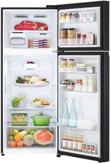 LG 395L Top Mount Refrigerator Matte Black GT-6MB | Greater Sydney Only