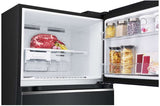 LG 395L Top Mount Refrigerator Matte Black GT-6MB | Greater Sydney Only