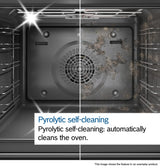 Bosch Series 8 60cm Pyrolytic Oven Black HBG7741B1A
