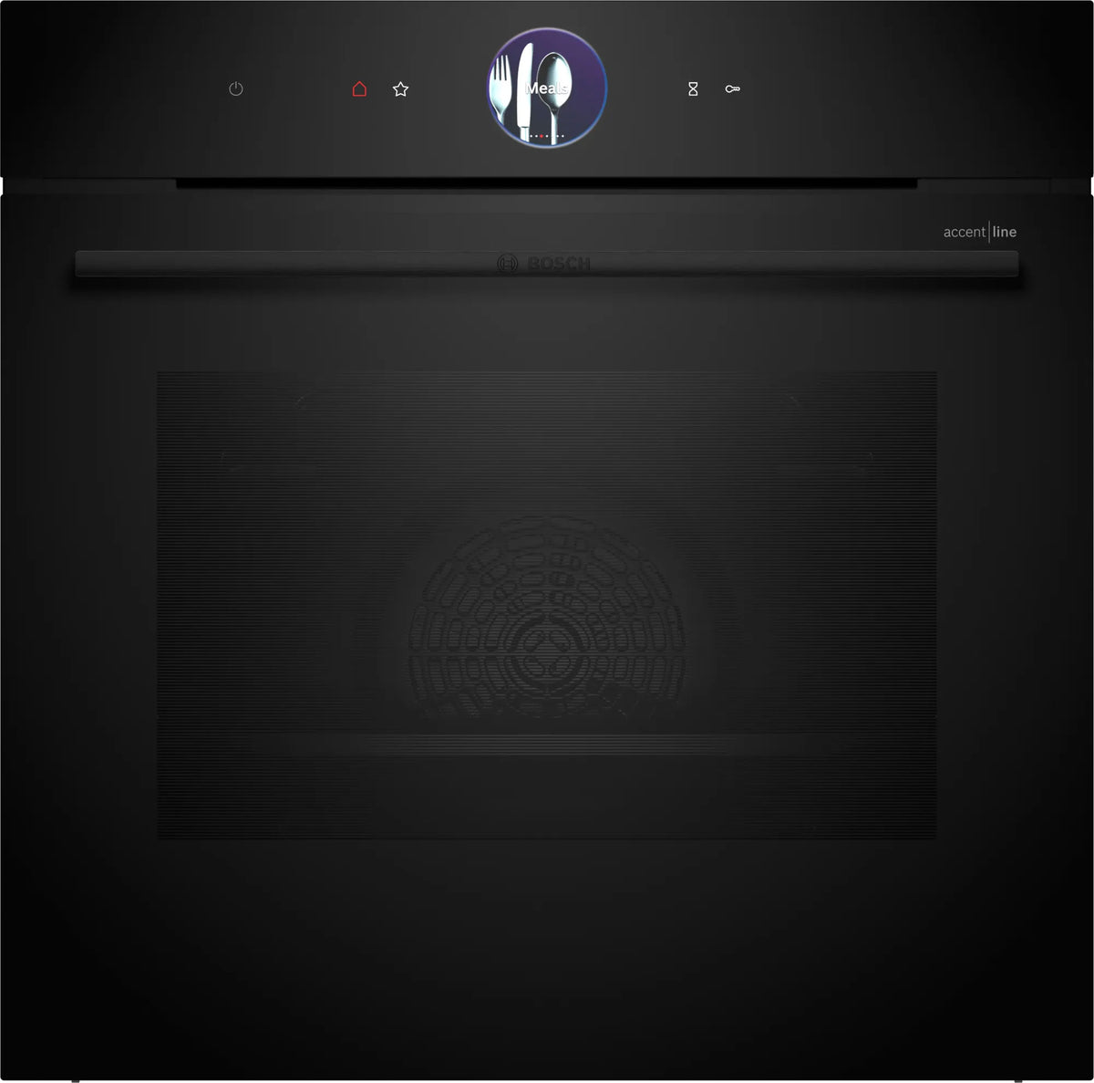Bosch Series 8 60cm Accentline Pyrolytic Oven Black HBG976MB1A