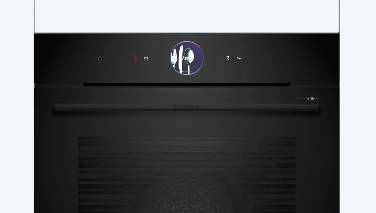 Bosch Series 8 60cm Accentline Pyrolytic Oven Black HBG976MB1A