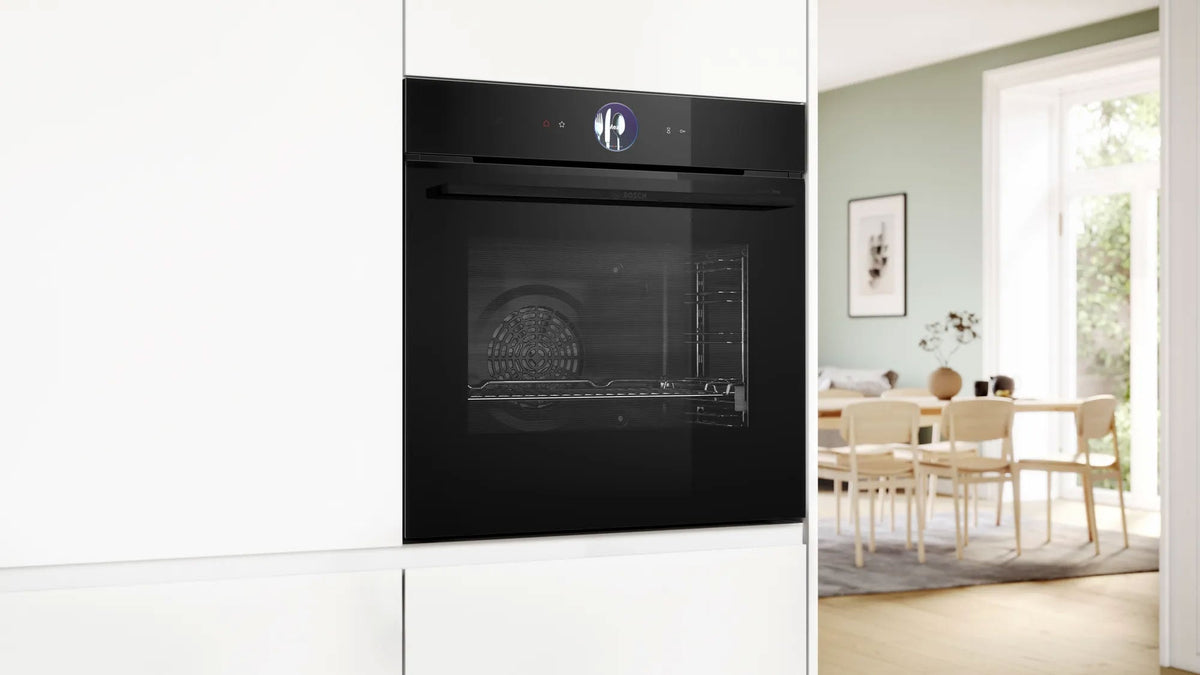 Bosch Series 8 60cm Accentline Pyrolytic Oven Black HBG976MB1A