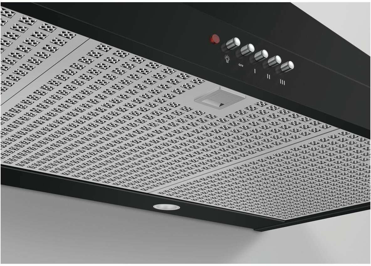 Fisher & Paykel 90cm Classic Series 7 Black Canopy Rangehood HC90PCB1