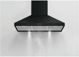 Fisher & Paykel 90cm Classic Series 7 Black Canopy Rangehood HC90PCB1