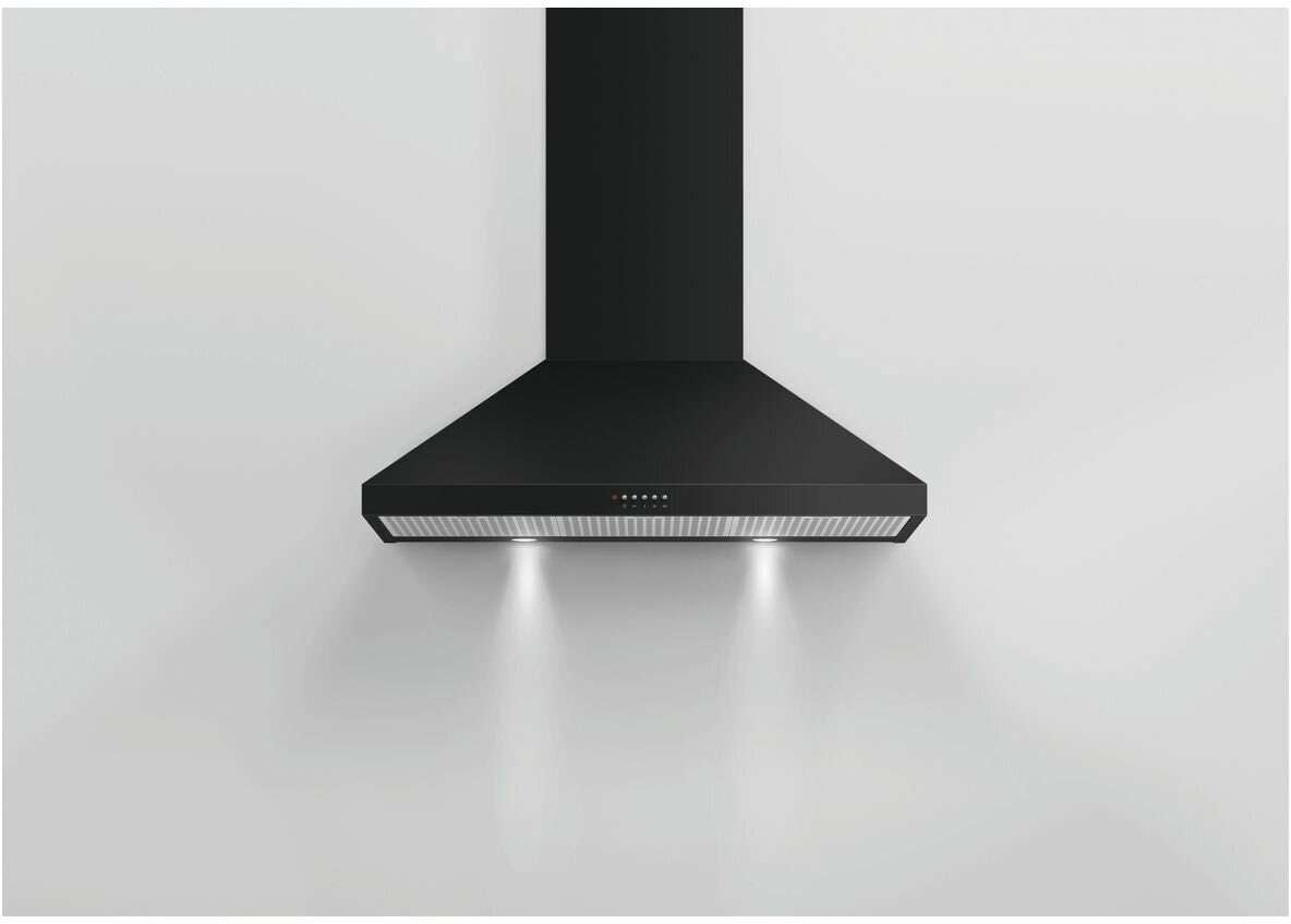 Fisher & Paykel 90cm Classic Series 7 Black Canopy Rangehood HC90PCB1