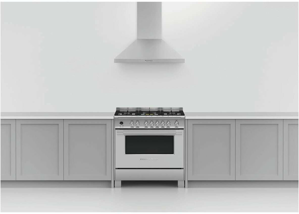 Fisher & Paykel 90cm Classic Series 7 Stainless Steel Canopy Rangehood HC90PCX1
