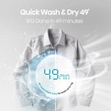 Hisense 12kg/8kg Front Load Washer Dryer Combo HCF8I1215HB | Greater Sydney Only