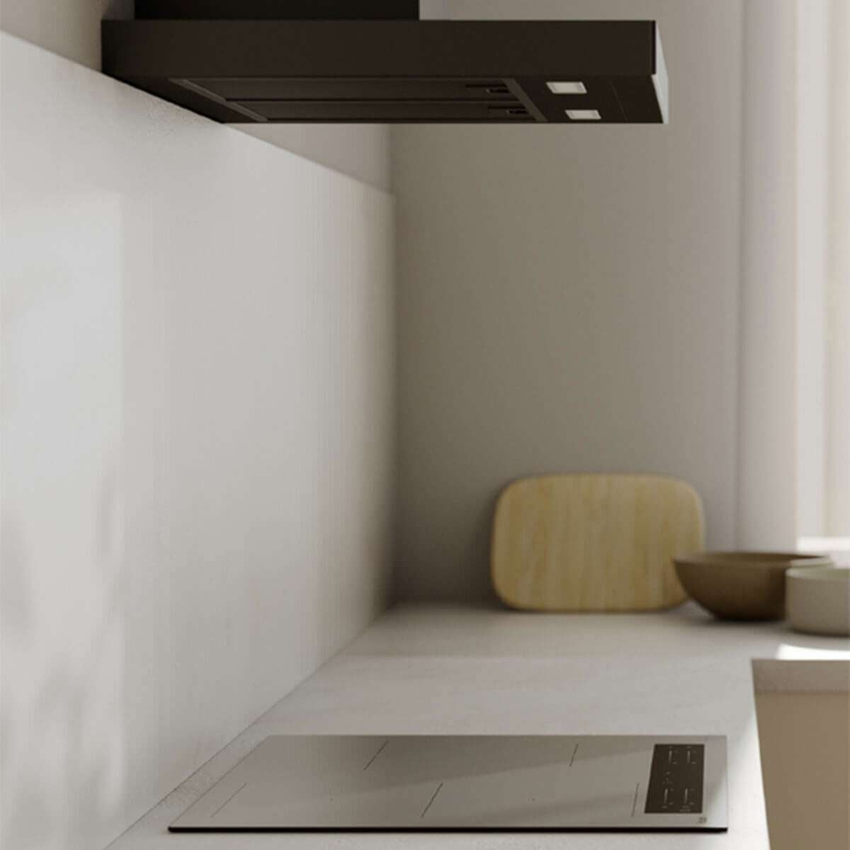 Haier 60cm 4 Zone 500 Series Induction Cooktop Grey Glass HCI604FTG4