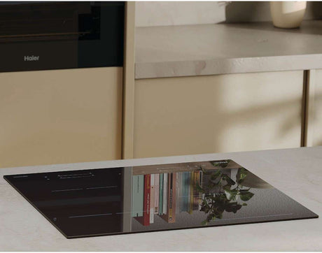 Haier 60cm 4 Zone 500 Series Induction Cooktop Black Glass HCI604FTPB4