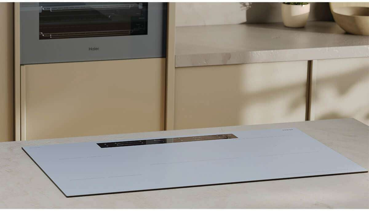 Haier 90cm 5 Zone 500 Series Induction Cooktop Grey HCI905FTG4