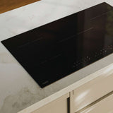 Haier 90cm 5 Zone 300 Series Induction Cooktop Black HCI905TPB4