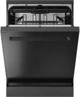 ASKO 60cm Core Freestanding Dishwasher Black Steel HDFS143B.BS.AU
