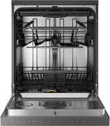 ASKO 60cm Core Freestanding Dishwasher Black Steel HDFS143B.BS.AU