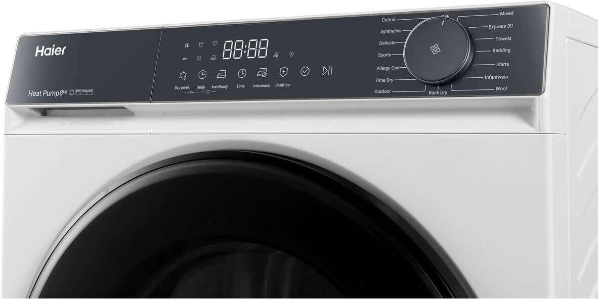 Haier 8kg Series 300 Heat Pump Dryer HDHPS80KW1 | Greater Sydney Only