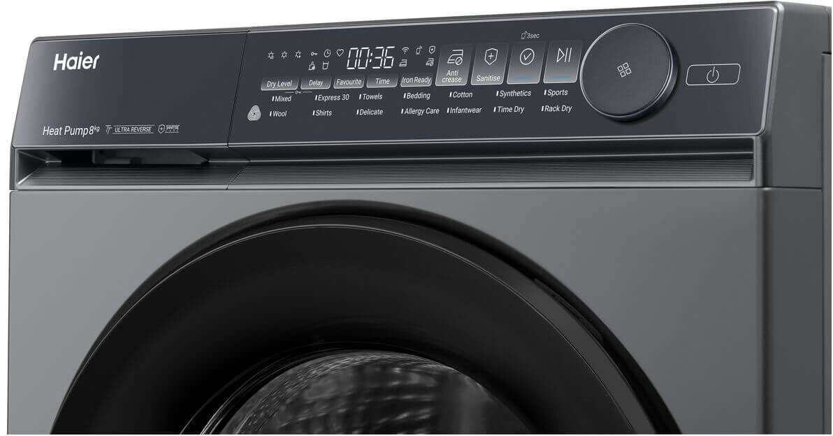 Haier 8kg Series 500 Heat Pump Dryer HDHPS80NB1 | Greater Sydney Only