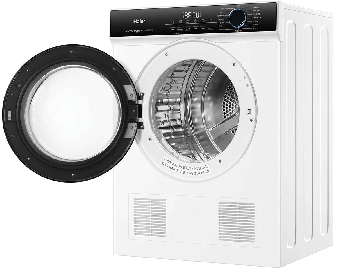 Haier 7kg Series 300 Sensor Vented Dryer HDV70AWW1 | Greater Sydney Only