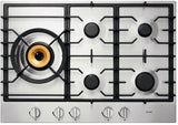 ASKO 75cm 5 Burner Gas Cooktop Stainless Steel HG1776SD