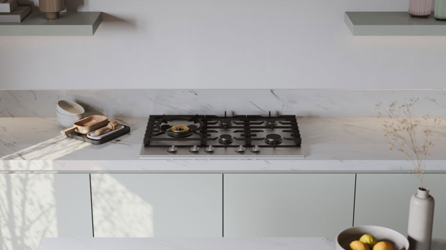 ASKO 75cm 5 Burner Gas Cooktop Stainless Steel HG1776SD