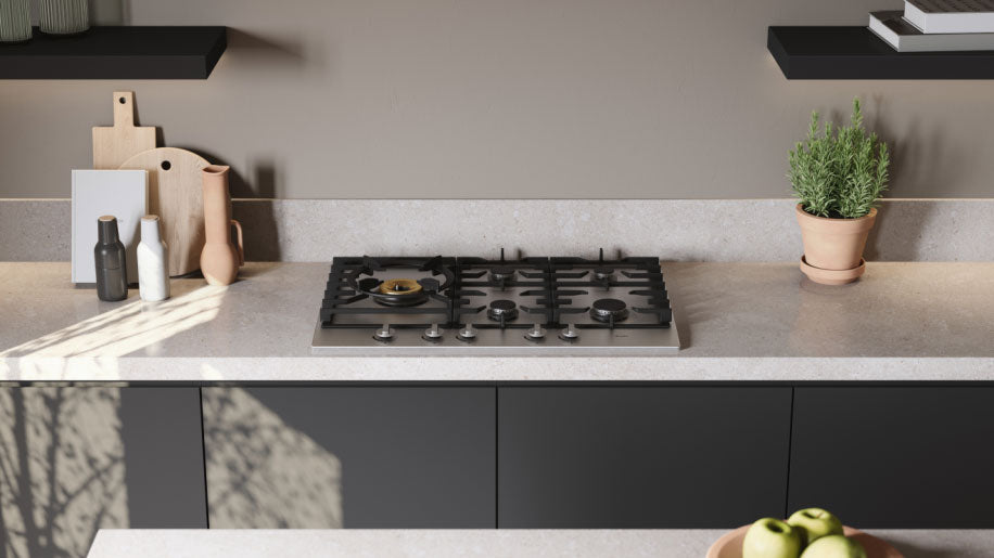 ASKO 75cm 5 Burner Gas Cooktop Stainless Steel HG1776SD