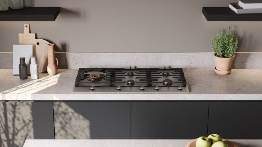 ASKO 90cm 5 Burner Gas Cooktop Stainless Steel HG1986SD