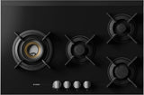 ASKO 80cm 4 Burner Gas Cooktop Black Ceramic Glass HG8843BGD1
