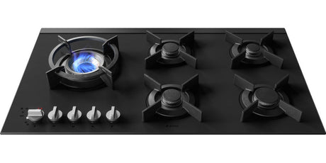 ASKO 90cm 5 Burner Gas Cooktop Matte Black HG8954MGD1