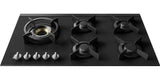 ASKO 90cm 5 Burner Gas Cooktop Matte Black HG8954MGD1
