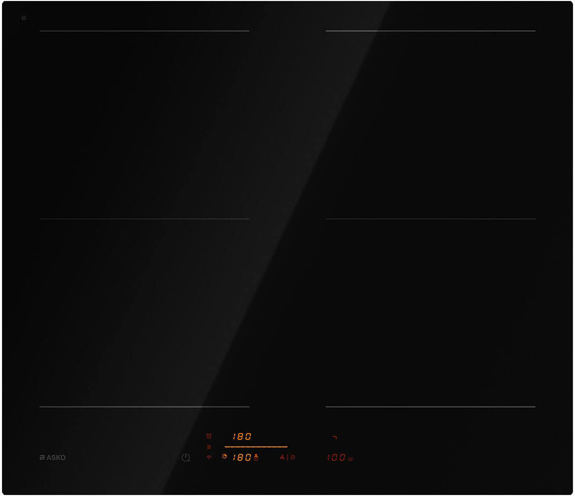 ASKO 60cm Series 5 4 Zone Induction Cooktop Black HI5643FBG1