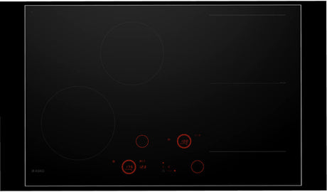 ASKO 80cm 4 Zone Induction Cooktop Black HID824GC