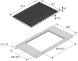 ASKO 90cm 6 Zone Induction Cooktop Matte Black HID956MC