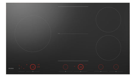 ASKO 90cm 5 Zone Induction Cooktop Black HID965GC