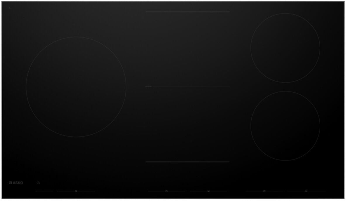 ASKO 90cm 5 Zone Induction Cooktop Black HID965GC
