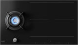 ASKO 90cm Duo Fusion Induction Gas Cooktop Black HIG89524BGD1