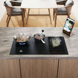 ASKO 90cm Duo Fusion Induction Gas Cooktop Matte Black HIG89524MGD1