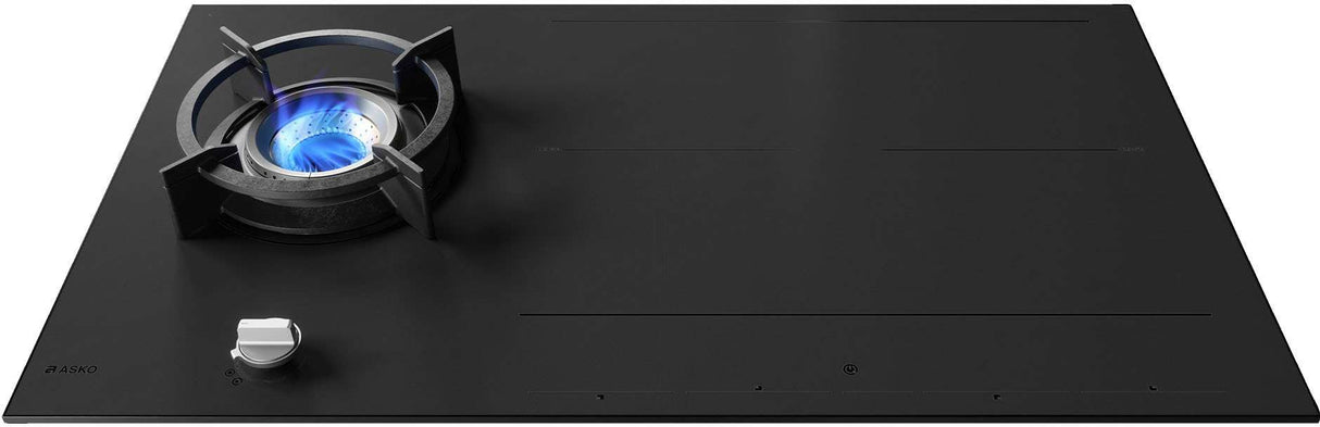ASKO 90cm Duo Fusion Induction Gas Cooktop Matte Black HIG89524MGD1