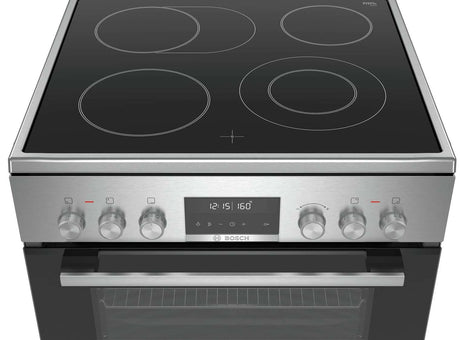 Bosch Series 6 60cm Electric Freestanding Oven Stainless Steel HKS79R250A