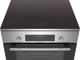 Bosch Series 6 Induction Freestanding Cooker Stainless Steel HLS79R351A