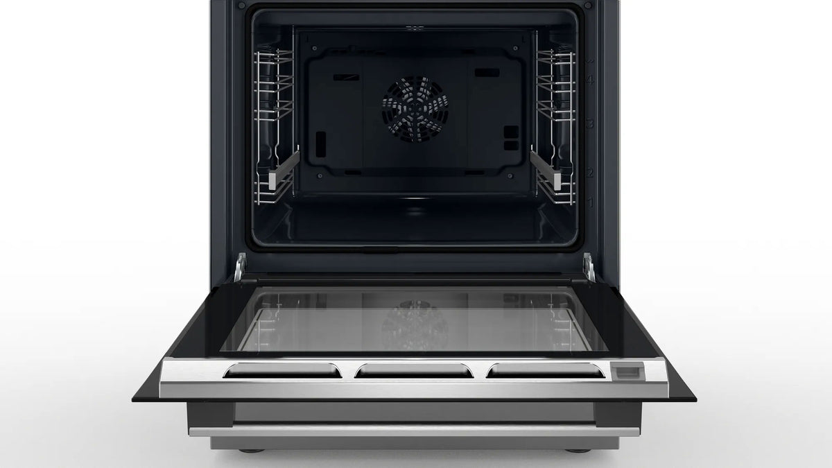 Bosch Series 6 Induction Freestanding Cooker Stainless Steel HLS79R351A
