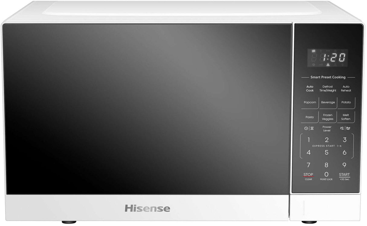 Hisense 25L 900W Microwave White HMAS2509WP