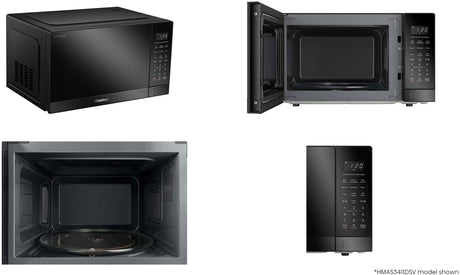 Hisense 34L 1100W Inverter Microwave Black HMAS3411BMV