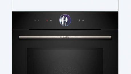 Bosch Series 8 60cm Pyrolytic Oven with Microwave Black HMG7761B1A