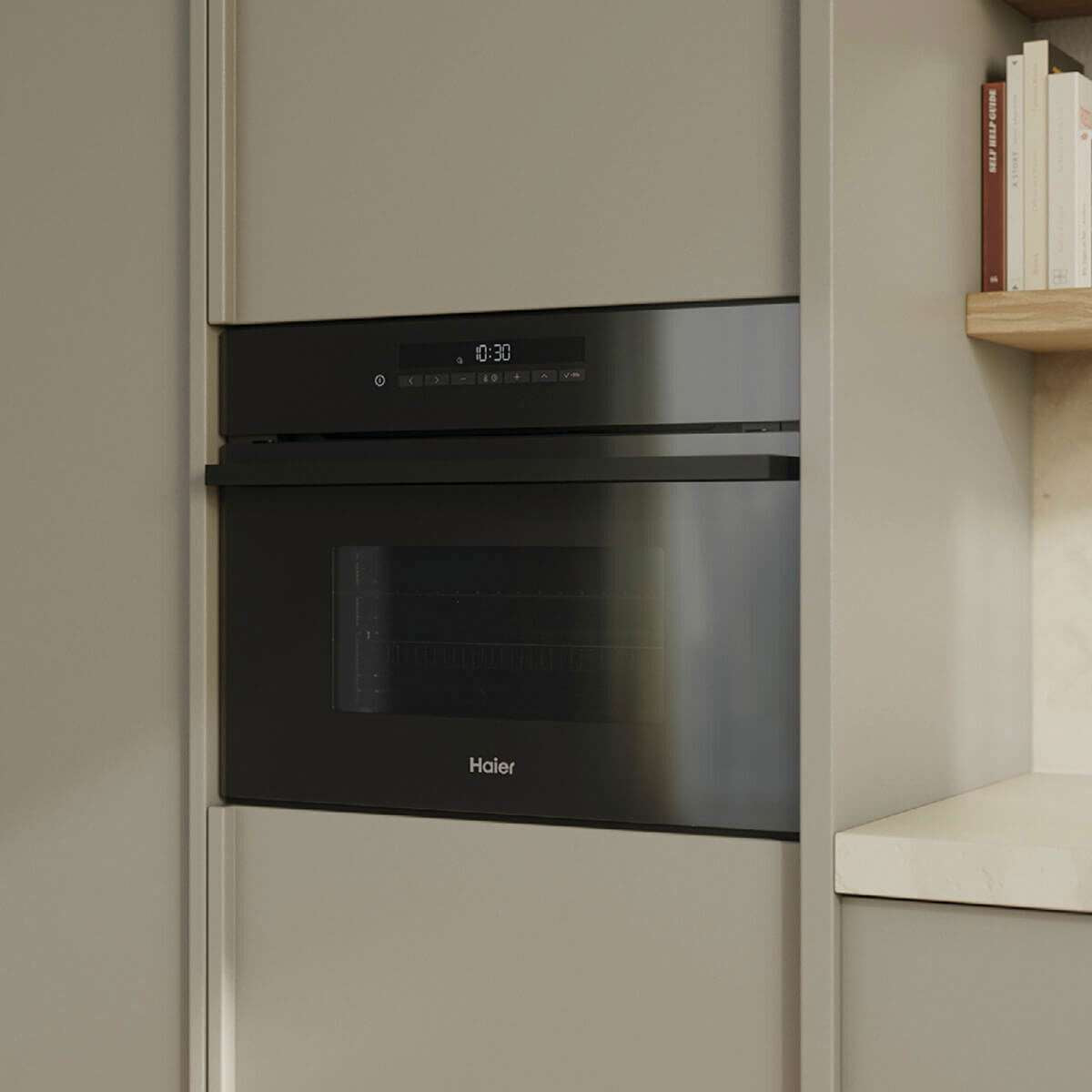 Haier 60cm 11 Function Built-in Combi-Microwave Oven Black HMO60S11EB1