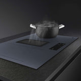 Smeg 83cm Linea Integrated Induction Cooktop Neptune Grey HOBD182DG