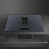 Smeg 83cm Linea Integrated Induction Cooktop Neptune Grey HOBD182DG