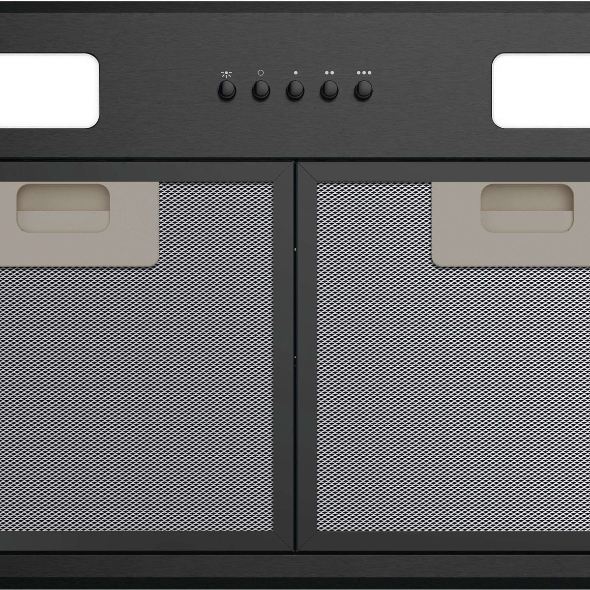Haier 60cm 500 Series Integrated Insert Undermount Rangehood Black HPH ...