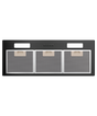 Haier 90cm 500 Series Integrated Insert Wall Rangehood Black HPH90ILB2