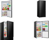 Hisense 417L Bottom Mount Refrigerator HRBM418B | Greater Sydney Only