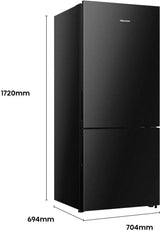 Hisense 417L Bottom Mount Refrigerator HRBM418B | Greater Sydney Only