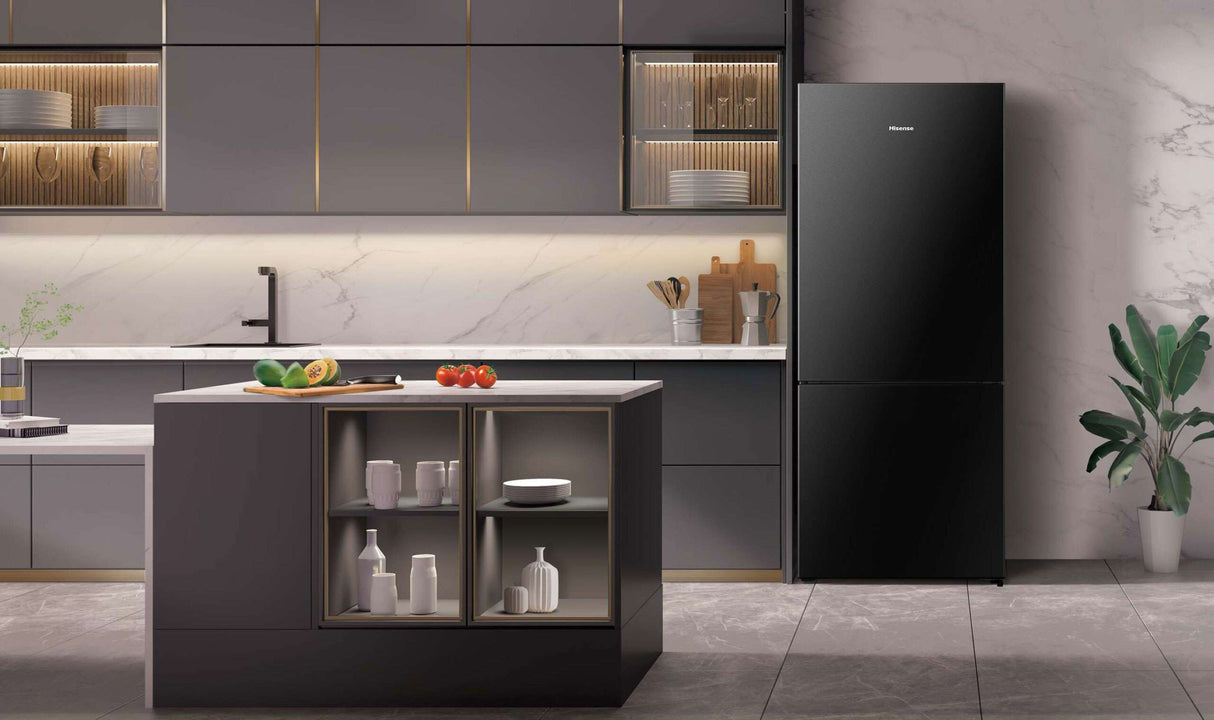 Hisense 417L Bottom Mount Refrigerator HRBM418B | Greater Sydney Only
